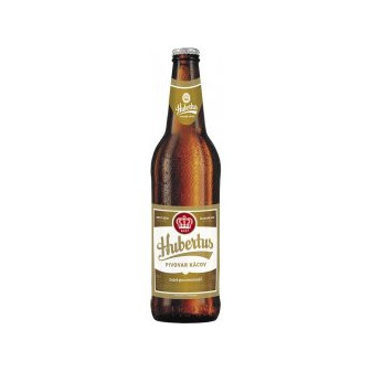 Hubertus pivo 11% - světlý ležák medium - láhev -pivovar Hubertus - 0.5L