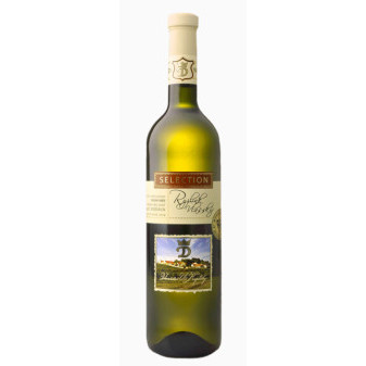 Ryzlink Vlašský - Selection - pozdní sběr - bílé polosuché 11,5% - vinařství u Kapličky - 0,75L