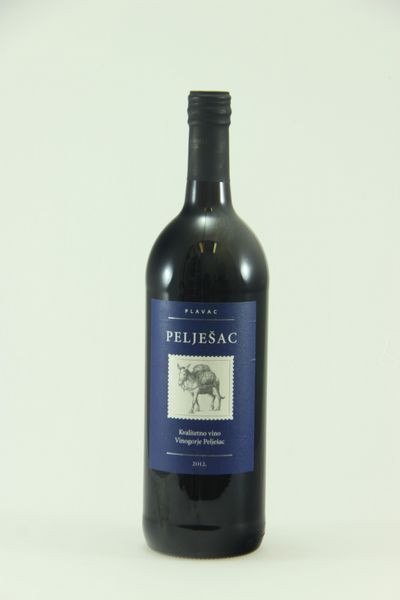 Pelješac - červené suché víno z Pelješacu - vinařství Badel - chorvatské víno - 0.75 l