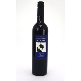 Plavac - červené suché víno z Pelješacu - vinařství Badel - chorvatské víno - 0.75L