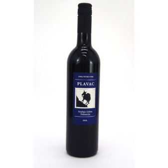 Plavac - červené suché víno z Pelješacu -13% vinařství Badel - chorvatské víno - 0.75L