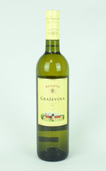 Graševina Kutjevo - bílé suché víno - 12,5% - chorvatské víno - 0.75L
