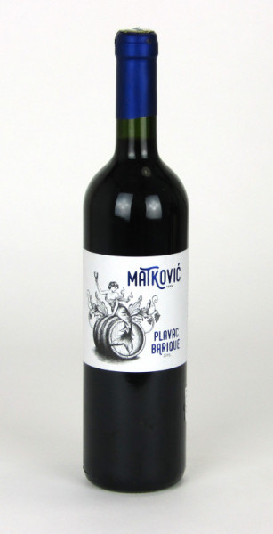 Plavac Barrique - červené suché víno - Matkovič - chorvatské víno - 0.75 l