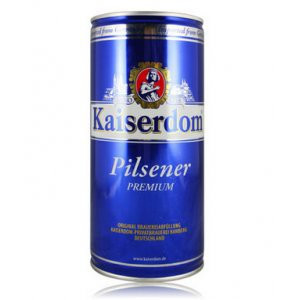 Kaiserdom pivo 4.7% - světlý ležák - Německo - plech - 1L