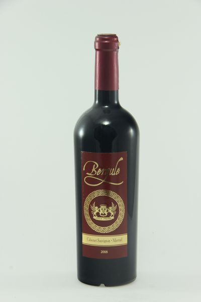 Bergulé - Cabernet sauvignon & Manvrud červené - Villa Melnik 0.75 l