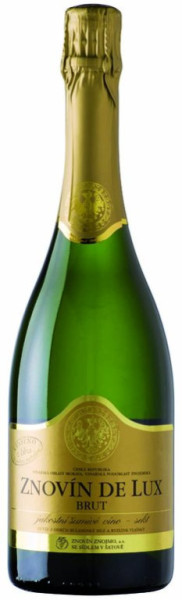 Znovín De Lux Brut - suché - šumivé víno - Znovín 0.75 l