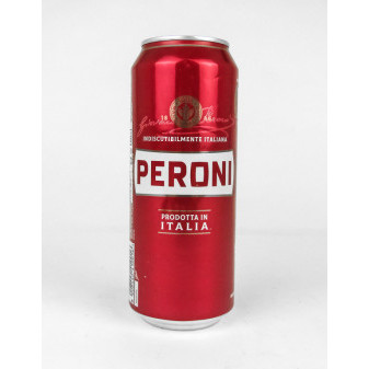 Peroni pivo 4.7% - italské pivo - Plech - 0.5L