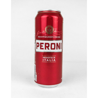 Peroni Nastro Azzurro 5,0% - italské pivo - Plech - 0.5L