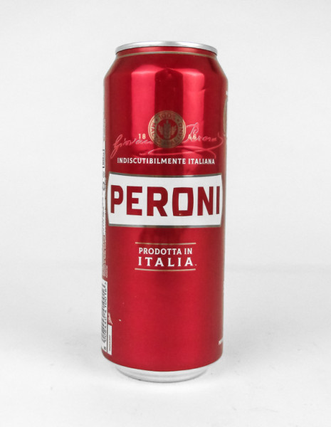 Peroni Nastro Azzurro 5,0% - italské pivo - Plech - 0.5L