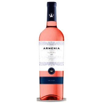 Armenia Rose Dry - suché růžové oblast Kachet vinařství - Armenia wine factory Armenie - 0,75L