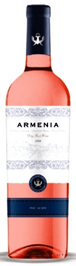 Armenia Rose Dry - suché růžové oblast Kachet vinařství - Armenia wine factory Armenie - 0,75L