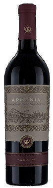 Armenia Red Dry - suché červené výběr z hroznů Areni oblast Ararat Vayots dzor vinařství - Armenia wine factory Armenie - 0,75L