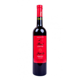 Red Ijevan Dry - červené suché 12°/° - oblast Ararat - Ijevan wine Armenie - 0,75L