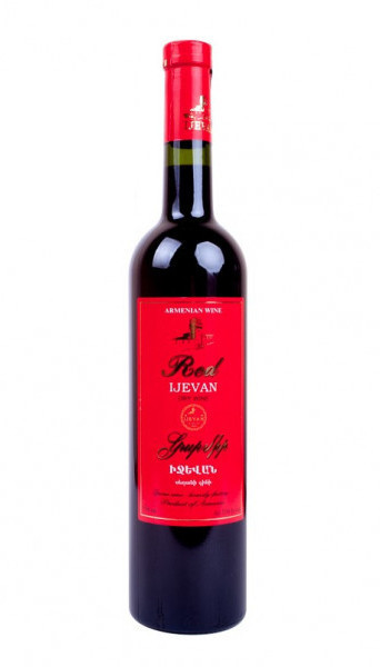 Red Ijevan Dry - červené suché 12°/° - oblast Ararat - Ijevan wine Armenie - 0,75L