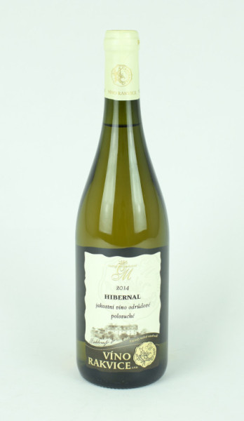 Hibernal - mz - bílé jakostní polosuché - 12% - Rakvice 0.75 l