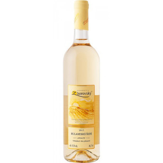 Rulandské šedé - kabinetní - bílé suché - 12,5% - Zborovský 0.75 l