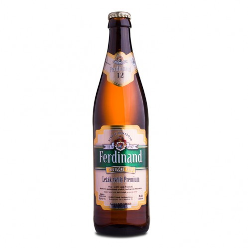 Ferdinand 12% - světlý ležák Premium - Ferdinand pivovar - 0.5L