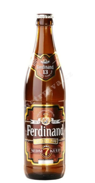 Ferdinand 13 - polotmavý speciál 7 kulí - 5,5% - Ferdinand pivovar - 0.5L