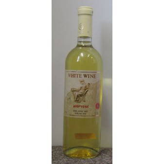 DIONYSOS - řecké víno - bílé suché víno - 0,75L