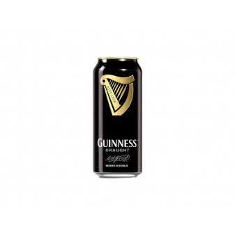 Guinness Draught 4.2% - tmavé nefiltrované Plech- irské pivo - 0.44L