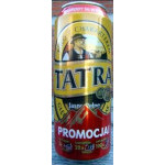 Tatra piwo 5.6% - plech- polské pivo - 0.5L