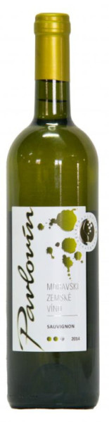 Sauvignon - moravské zemské - vinařství Pavlovín - 0,75L