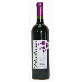 Cabernet Sauvignon - odrůdové červené - vinařství Pavlovín - 0,75L