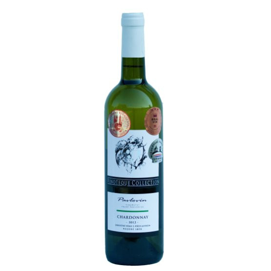 CHardonnay - bílé polosuché - PS - vinařství Pavlovín - 0,75L