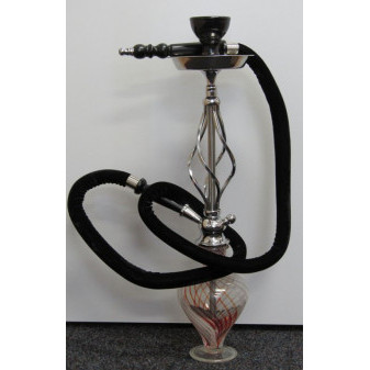 Vodní dýmka 65 cm, sahara smoke vapor bílooranžová 1036504 brašna-