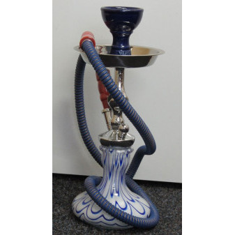 Vodní dýmka 41 cm,Sahara Smoke Genie Subzero modrá 1036495 brašna-