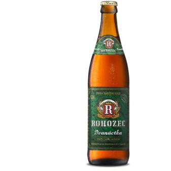 Rohozec Dvanáctka světlý ležák premium 5,3% - 0.5L - Rohozec a. s.