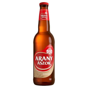 Arany Ászok 4.3%- láhev - 0.5L maďarské pivo