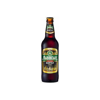 Lwowskie Porter pivo 5,1% - ukrajinské pivo - láhev - 0.5L