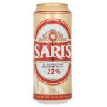 Šariš 12° - světlý ležák 4.9% - plech - Slovenské pivo - 0.5L