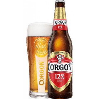 Corgoň 12% - světlý ležák - láhev - Slovenské pivo - 0.5L