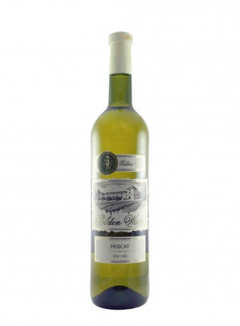 Muscat Golden Wine- bílé polosladké -Španělsko - vinařství u Kapličky - 0.75L