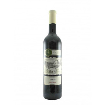 Merlot Golden Wine- červené polosladké - Španělsko - vinařství u Kapličky - 0.75L