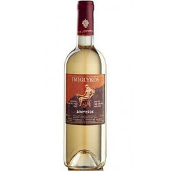 IMIGLYKOS - řecké víno - bílé posladké víno - 0.75L