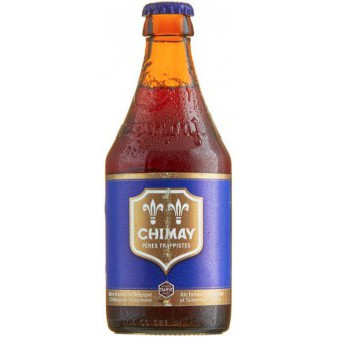 Chimay blue - tmavé svrchně skvašené - USA pivo - 0.33L