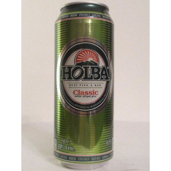 Holba horská 10° - světlé výčepní 4.2% - plech- pivovar Holba - 0.5L