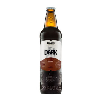 Primátor Premium Dark - tmavý ležák 4.8% - Primátor a.s. - 0.5L