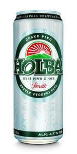 Holba Šerák 11% -světlé výčepní - plech - pivovar Holba -0.5L