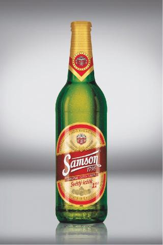 Samson Premium 12% - světlý ležák - pivovar Samson -0.5L