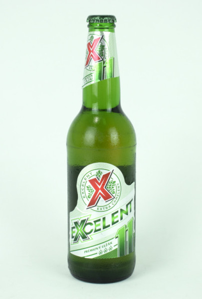 Gambrinus Excelent 11° - světlý ležák 4,7% - pivovar Plzeňnský Prazdroj -0.5L