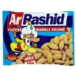 Mandle pražené solené - Ar Rashid - 60g