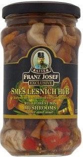 Směs lesních hub - sladkokyselý nálev - Franz Josef - 314ml