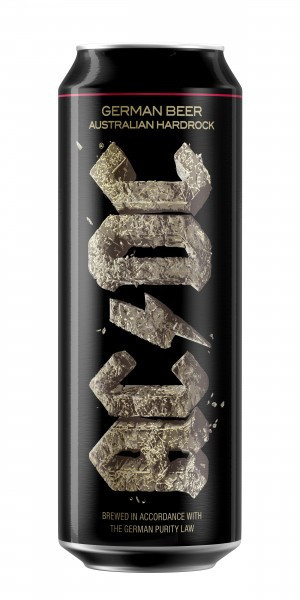 AC/DC rock or bust - světlý ležák 5.0% - Německo - plech - 0.568L