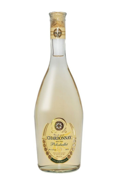 Chardonnay Sollus - bílé polosladké - 11,0% - 0.75L