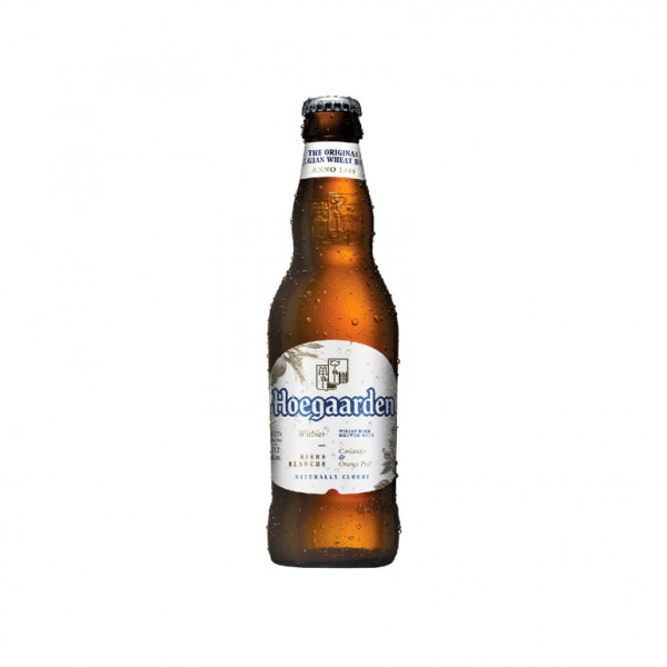 Hoegaarden white 4.9% - světlé - belgické pivo - 0,33L