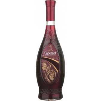 Aurvin - Cabernet - polosladké červené - moldavské - 0.75L